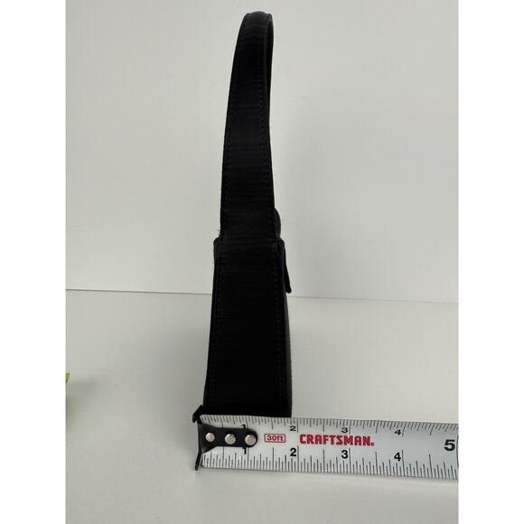 Saint Laurent Le 5 A 7 Mini YSL Women's Shoulder Bag in Black Satin - Picture 11 of 12